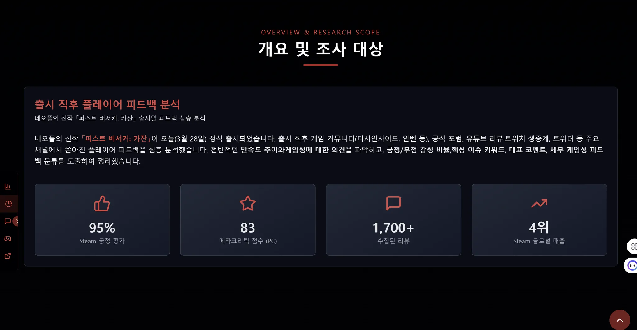 카잔(KHAZAN) 출시일 플레이어 피드백 심층 분석 이미지 2